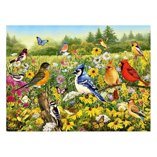 Ravensburger - Pájaros en el prado - Puzzle 500 piezas