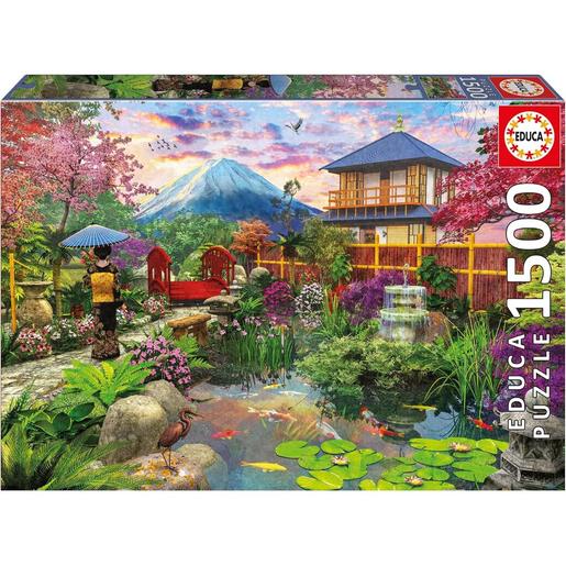 Educa Borras - Puzzle Jardim Japonês de 1500 Peças ㅤ