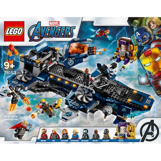 LEGO Marvel Os Vingadores - Vingadores Helitransporte - 76153