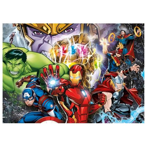 Os Vingadores - Marvel Puzzle 104 peças