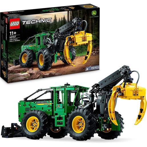 LEGO - Veículo de construção com funções pneumáticas e 4 rodas grandes 42157