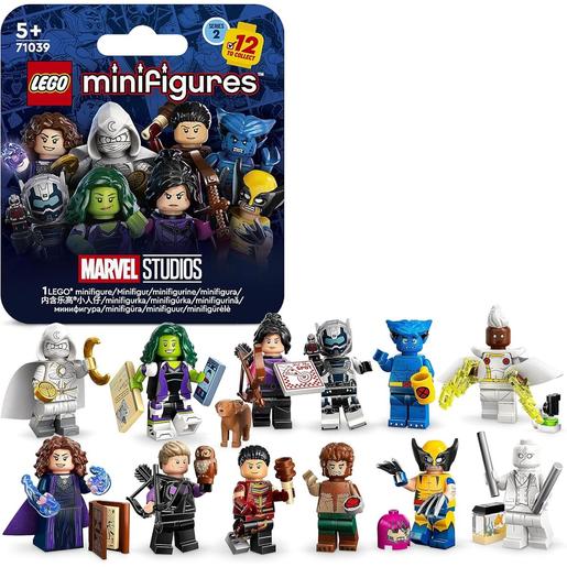 LEGO - Hulk - Minifiguras Marvel 2ª edição, 1 de 12 personagens icónicos da Disney+ para colecionar em cada saco misterioso (Vários modelos) 66371039