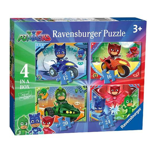 Ravensburger - PJ Masks - Pack 4 puzzles progressivos