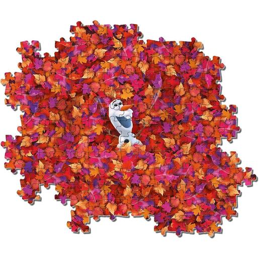 Clementoni - Frozen - Quebra-cabeças Impossível Frozen 1000 peças ㅤ