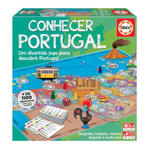 Educa Borrás - Conhecer Portugal - Jogo de mesa