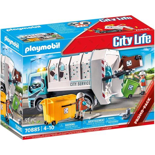 Playmobil - Camião do lixo com luzes 70885