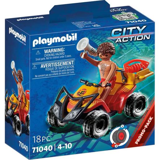 Playmobil - Quad de resgate Playmobil City Action ㅤ