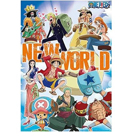 Poster New World Team de One Piece 61 x 91,5 cm ㅤ