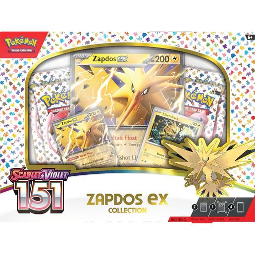 Pokemon - Caja de colección de Pokemon TCG Escarlata y Violeta 151 Zapdos Ex ㅤ