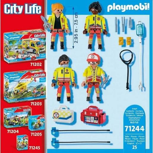 Playmobil - Equipa de resgate City Life Playmobil ㅤ