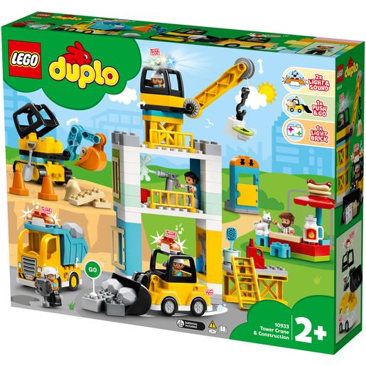 LEGO Duplo - Grúa Torre y Obra - 10933