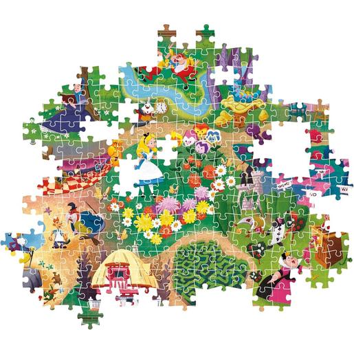 Clementoni - Puzzle de Alice no país das Maravilhas, 1000 peças, multicolorido, fabricado na Itália ㅤ