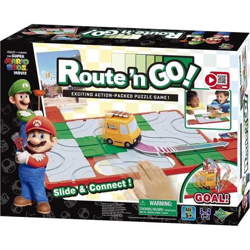 Super Mario - Jogo de tabuleiro Super Mario Route 'n Go ㅤ