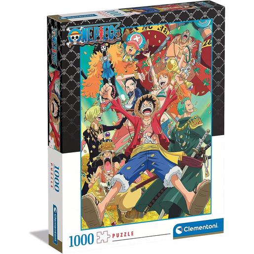 Clementoni - Puzzle 1000 peças One Piece Multicolor