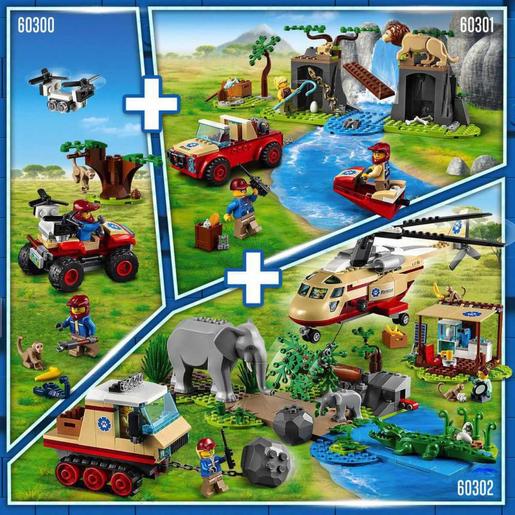 LEGO City - Todo o terreno para salvamento de animais selvagens - 60301