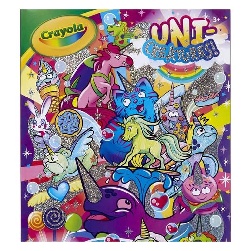 Crayola - Livro para colorir Uni Creatures