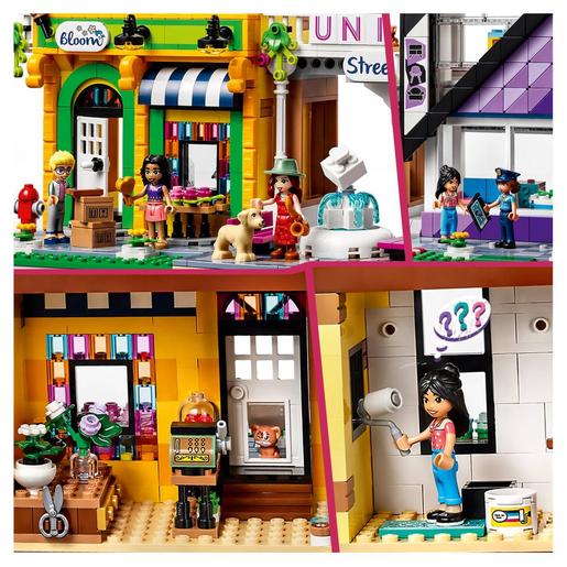 LEGO Friends - Lojas de Flores e Design do Centro da Cidade - 41732