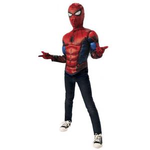 Spider-Man - Top musculoso com acessórios 5-8 anos (110-128 cm)