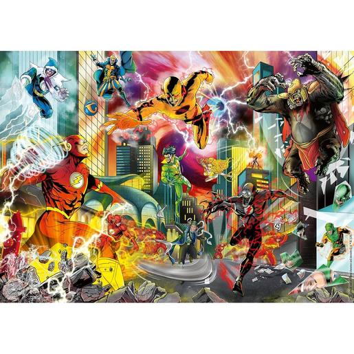 DC Cómics - Puzzle de 1000 peças - The Flash - DC Comics ㅤ