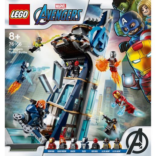 LEGO Marvel Os Vingadores - Combate na Torre dos Vingadores - 76166