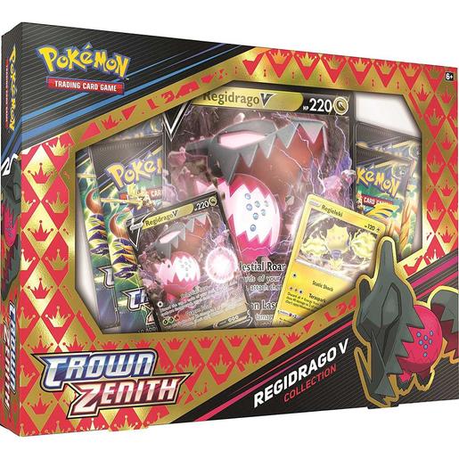 Pokemon - Coleção Crown Zenith: Pokemon TCG com Regieleki e Regidrago (Vários modelos) ㅤ