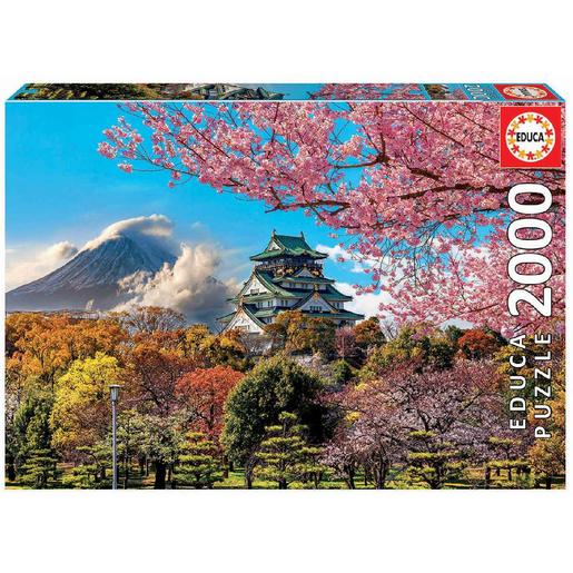 Educa Borrás - Castelo de Osaka, Japão - Puzzle 2000 peças