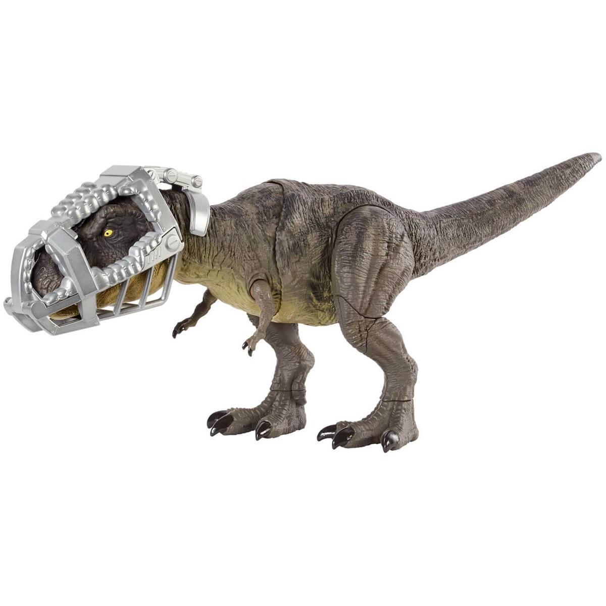 Carrinho Dinossauro Rex com 12 Dinossauros