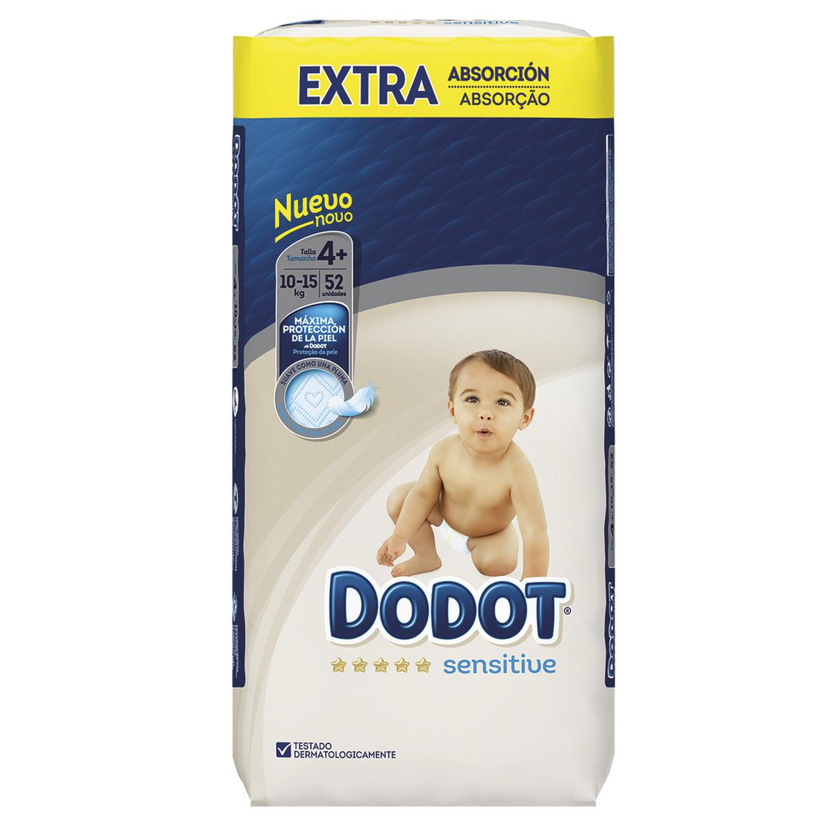 Compre fraldas sensíveis para recém-nascidos DODOT tamanho 1 triplo 80  unidades