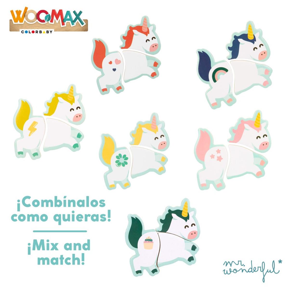 Woomax - Puzzle de Formas Madeira