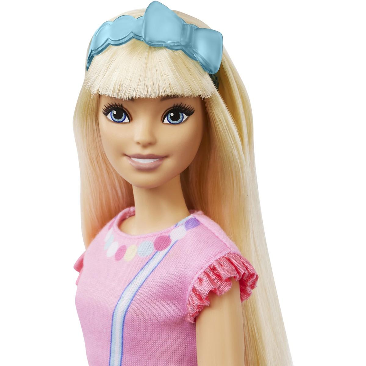 Boneca Barbie com Acessórios - Cabelo e Maquiagem - Malibu