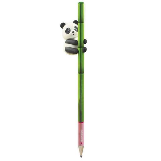 Panda - Lápis de bambu ecológico com borracha Panda ㅤ