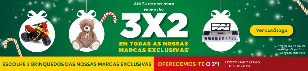 Catalogo 3X2 nas nossas Marcas Exclusivas | Toys R Us Dezembro 2023 Catalogo 3X2 nas nossas Marcas Exclusivas | Toys R Us Dezembro 2023